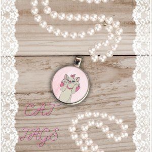 Disney Aristocats-Pet Tag "Marie", Tag accessory for pet collar